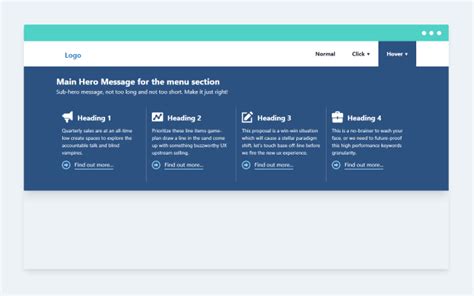 tailwind css mega menu|Tailwind Toolbox .